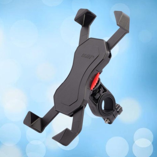 Mobile Phone Holder Motorcycle Cell Navigation Bracket Cycling Handlebar - Photo 12 sur 12