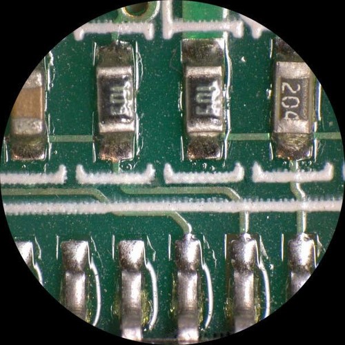 Microscopio estéreo de campo ancho 10X-20X-30X-40X con soporte para brazo de pluma + luz de incidente LED - Imagen 2 de 3