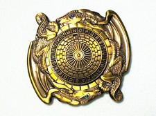 Dragon Spinner - Antique Gold Finish - New Unactivated Geocoin