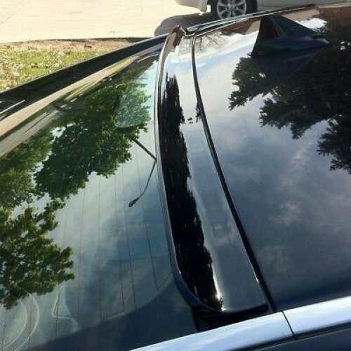 Flat Black 284R Type Rear Window Roof Spoiler Wing Fits 2009~2014 Acura TL Sedan - Picture 2 of 8