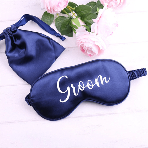 Grey Silk Sleep Mask Face Mask Luxe Gift Set/Face Cover/Eye Mask/Best Gift Ideas - Picture 9 of 12