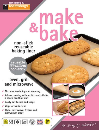 Reuseable Oven Grill Microwave Non Stick Cooking Liner Baking Sheet Washable UK - Picture 2 of 12