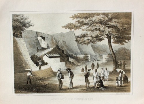 Burg Nakagusuku Okinawa Naha Ryūkyū Wilhelm Heine Bayard Taylor Eliphalet Brown
