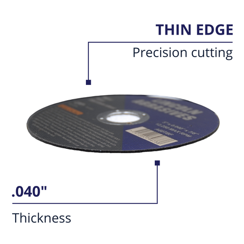10 Pack 5" x .040" x 7/8 Cut-off-Wheels Cutting Discs Steel & Metal - Picture 5 of 5