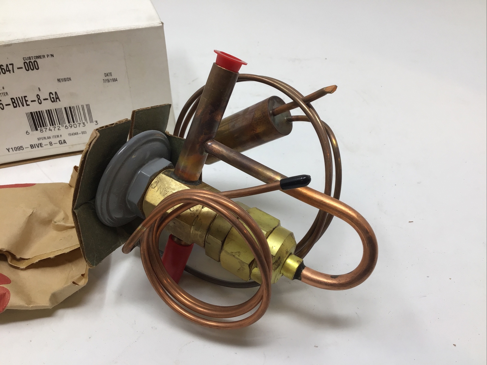 NEW NOS SPORLAN 02528647000 2 TON thermal expansion valve FREE SHIPPING Speciale prijs, speciale prijs