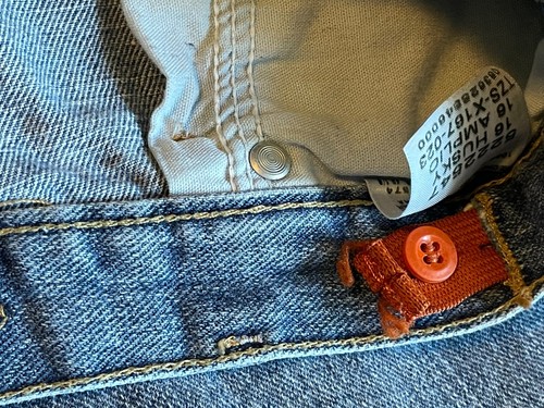 Lee Authentic Youth Teen Boys Kids Size 16 Husky Light blue jean shorts gently - Picture 5 of 7