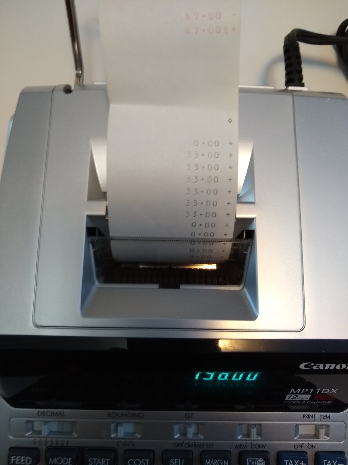 Canon MP11DX Printing Calculator eBay