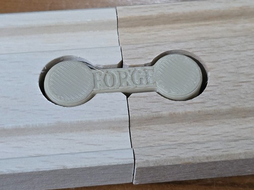 Wooden Train Track Dog bone Connectors Compatible with Brio IKEA BigJigs x 10/20 - Picture 2 of 31