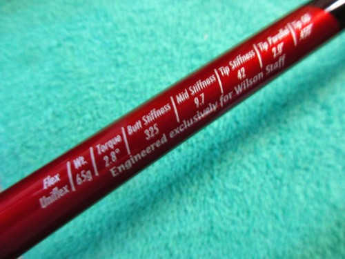WILSON STAFF Di9 6 IRON - PRO FORCE V2 UNIFLEX GRAPHITE SHAFT - EXCELLENT COND! - Picture 6 of 6