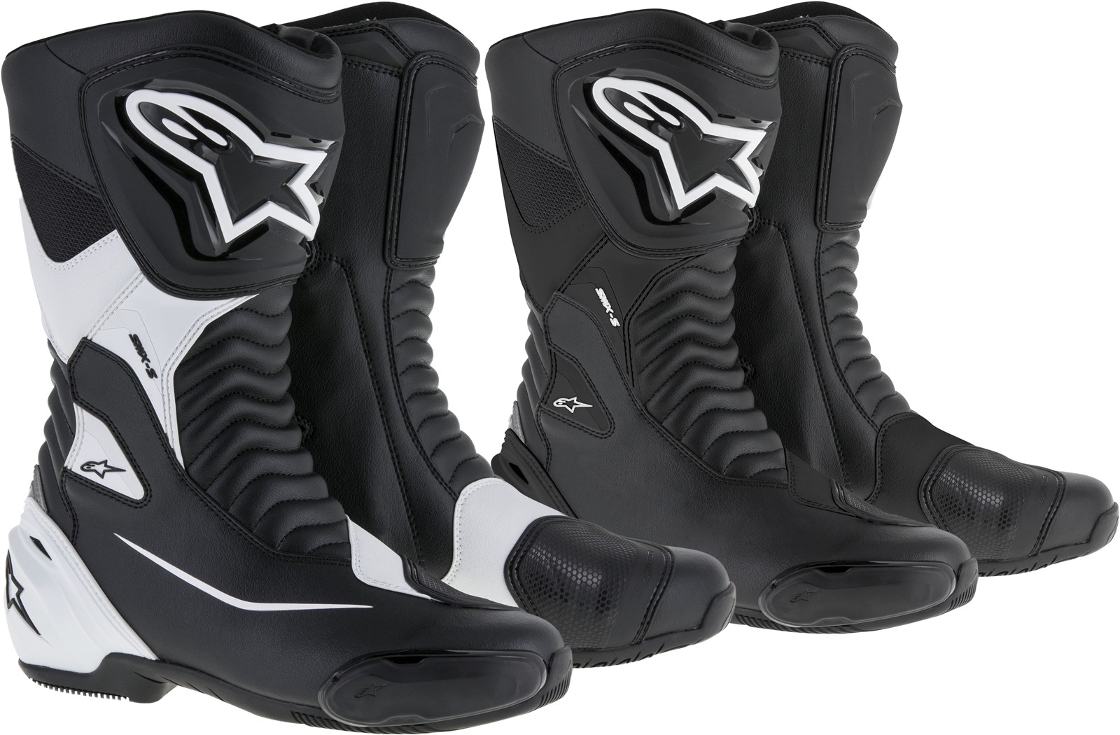 ALPINESTARS SMX S Sport Botas De Motocicleta Carreras Alta Ajuste Negro y blanco ALPINESTARS ALPINESTARS ALPINESTARS SMX S Sport Botas De Motocicleta Carreras Alta Ajuste Negro y blanco b00445
