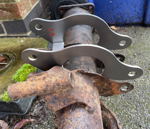 JIMNY AXLE RADIUS REPAIR BRACKET - REAR AXLE OFFSIDE ARM MOUNTING POINT MOUNT HD - Picture 10 of 15
