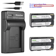 Kastar Battery Slim USB Charger for Canon BP-911 BP-911K BP-935 BP-925 BP-914