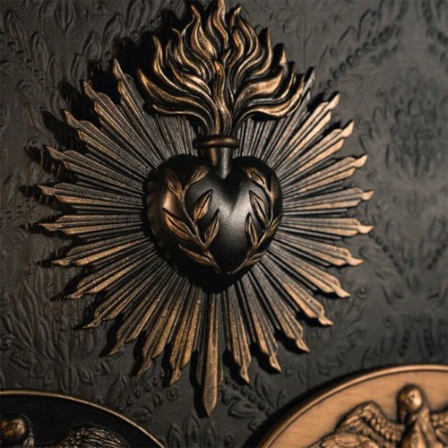 Victorian Decor Wall Gothic Wall Decor Fashion Heart Wall Decor - Picture 8 of 10