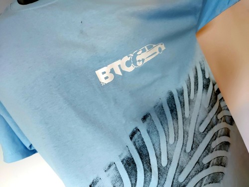 SALE! BTCC 2019 Dunlop wet tyre print boxed t-shirt and Plato keyring! BLUE - Picture 4 of 9