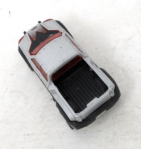 Silver Hot Wheels Mega Duty Truck - Picture 5 of 6