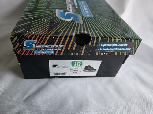 Skechers S Sport Jarrod Light Up Sneakers - Black - Toddler Boys Size 10 - NEW - Bild 6 von 6