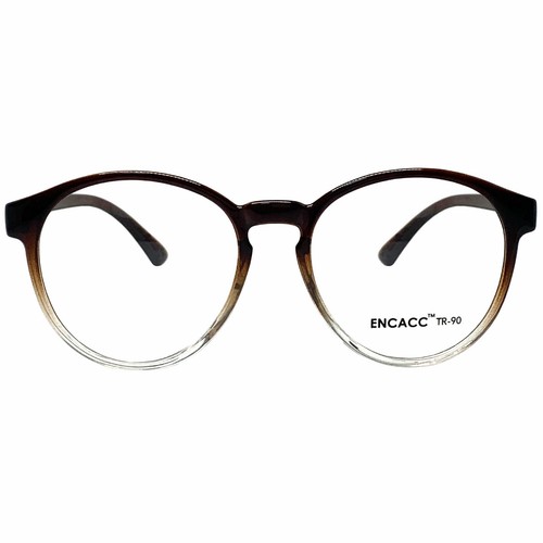 Oversize Glasses Big Round Horn Rimmed Eye wear Frame TR90 Non Prescription - Picture 1 of 7