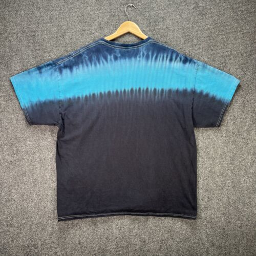 Vintage Disney Villain Shirt Mens XL Black 90s Hades Tie Dye Disney Parks RARE - Picture 5 of 6