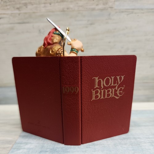 Hallmark Andenken Ornament David und Goliath 1999 - Bild 8 von 8