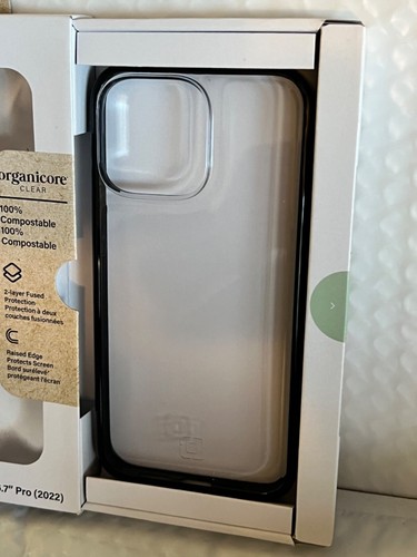 Incipio Organicore Clear Case iPhone 14 Pro Max (6.7" Large Camera) - Charcoal - Picture 3 of 9