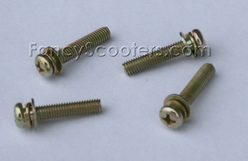 X-1,X-2,X-8,Cat eye 43cc 49cc 2-Stroke Pocket Bike Pull Start Mount Bolt Set (4) - Bild 1 von 2