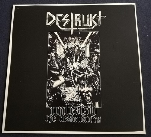 DESTRUKT - Unleash The Destruktors LP (BLACK Vinyl) Lim. 500 Copies) NEW, Thrash - Picture 2 of 4