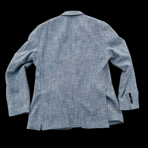 Peter Millar Crown Crafted Nova Basketweave Sport Coat Gray Size 40R $1,295 - Picture 5 of 8