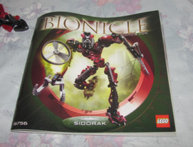 2004 Lego Bionicle Set 8756 Sidorak Complete with Box