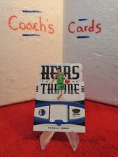 2020 HEIRS TO THE THRONE Tyrell Terry Rookie Dallas Mavericks  