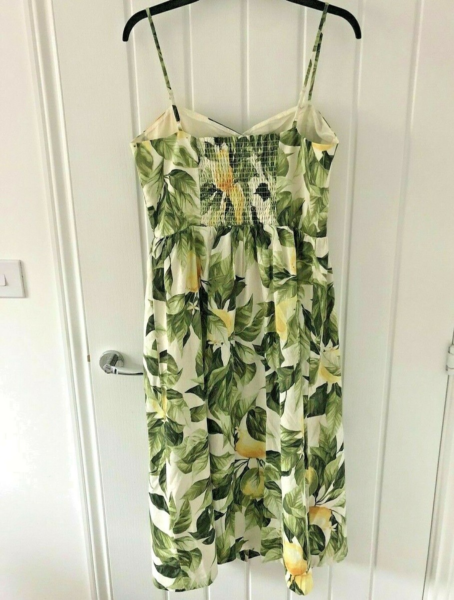 Lemon dress clearance h&m