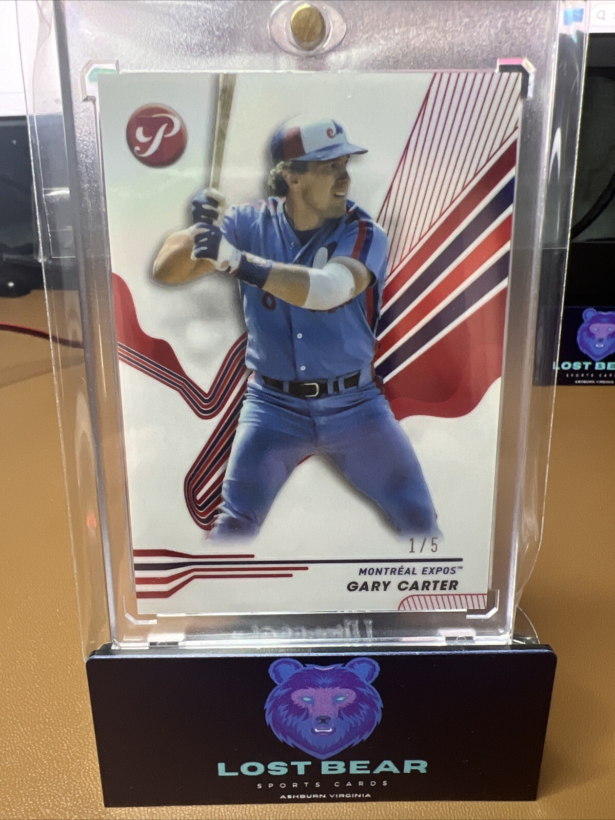 2024 Topps Pristine Gary Carter Red Refractor 1/5 #191 Expos/Nationals