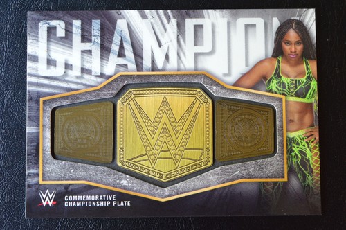 2018 Topps WWE Women's Division Championship Relics Naomi /199