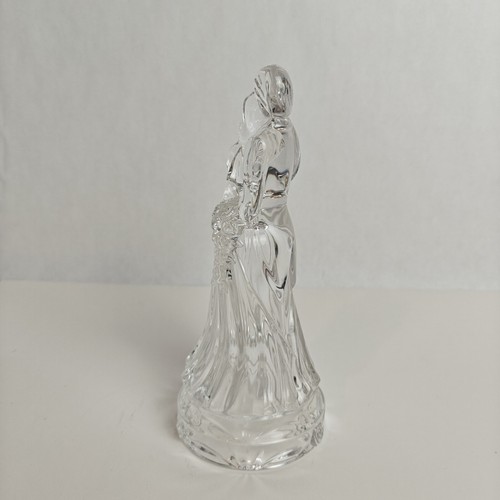 VTG Princess House Lead Crystal Bride & Groom Figurine Cake Topper 6.5" Germany - Picture 3 of 18