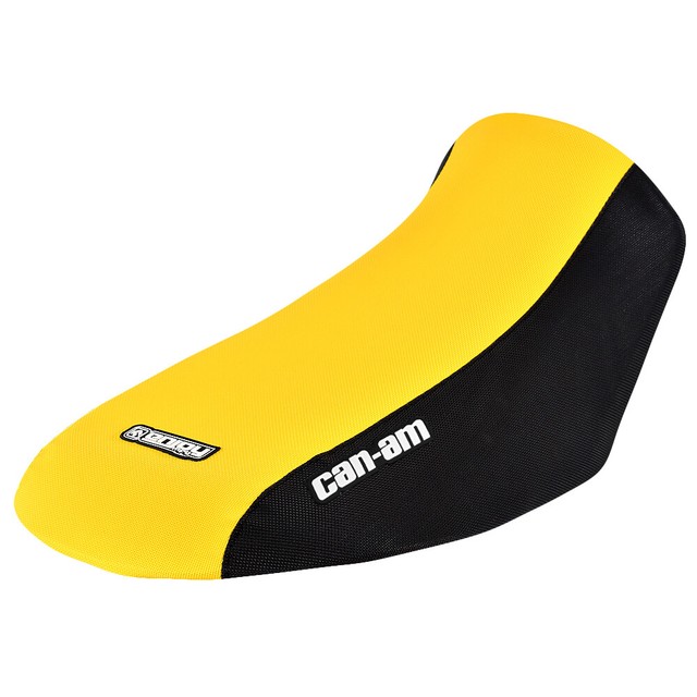 Can Am Renegade Gripper Seat Cover GEN 2 2012 -2022 BLK / YELL Standard #294 Can Am Renegade Gripper Seat Cover GEN 2 2012 -2022 BLK / YELL Standard #294