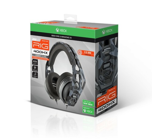 Auriculares para juegos Platronics RIG 400HX (camuflaje) para Xbox One con micrófono desmontable - Imagen 6 de 6
