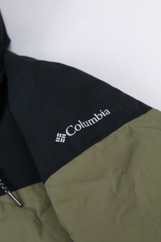 Columbia Women's Summit Point Mid Down Jacket Green Black M Omni Tech Heat Seal - Picture 7 of 19