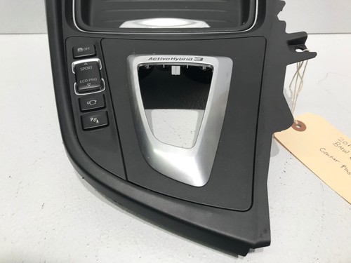 12-16 BMW 328i 335i CENTER CONSOLE CUP HOLDER PANEL OEM - Picture 3 of 11