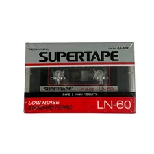 Vintage Realistic ® LN-30 Supertape ® Type I Blank Cassette Tape - New Sealed