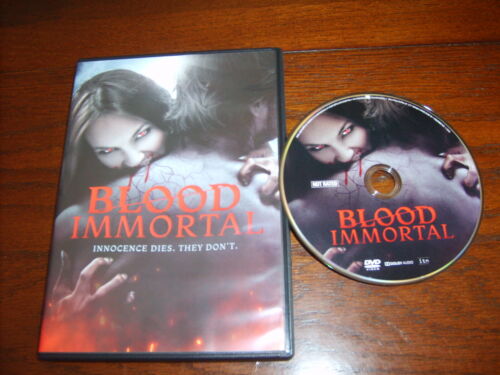 BLOOD IMMORTAL (DVD,2019,WS)~APHRODITE NIKOLOVSKI~JORDAN TROVILLION~Vampires - Afbeelding 1 van 2