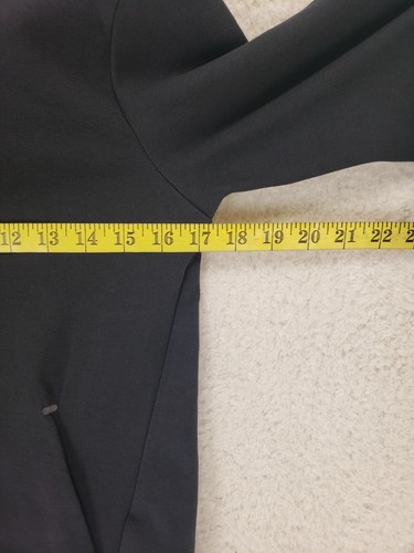 Old Navy Girls Sweatshirt Large Black Cotton Blend Long Sleeve Hoodie Full Zip - 第 9/18 張圖片