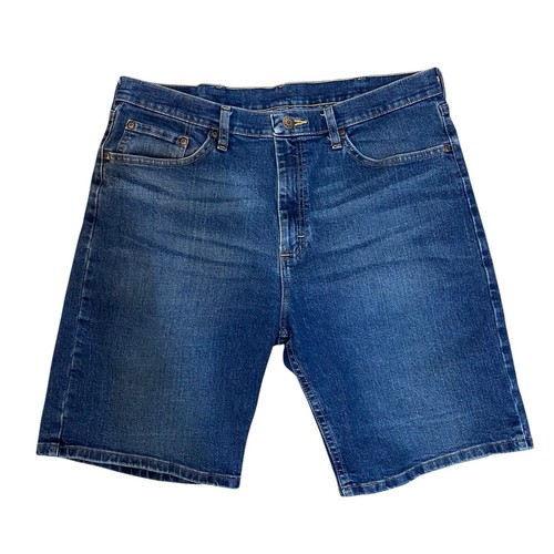 Wrangler Denim Jeans Shorts Herren Gr. 34 Relaxed Fit