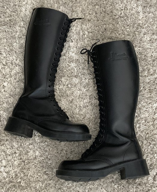 dr martens knee high boots uk