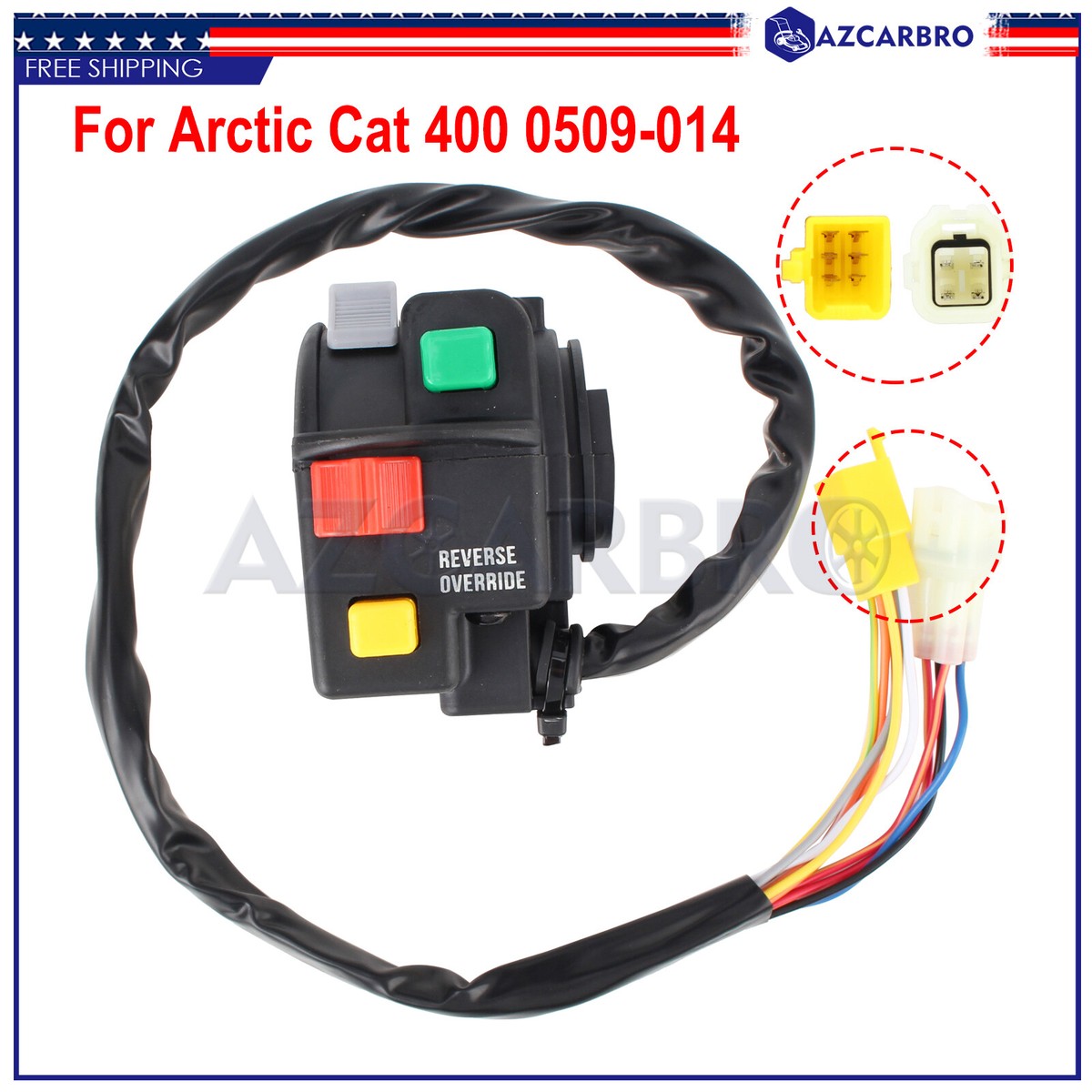 For Arctic Cat ATV 2005-2014 400 Left Handlebar Control Assembly