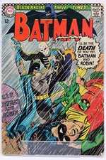 Batman #180 • [3.0] • Gil Kane • 1st Death Man • 1966
