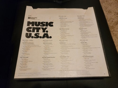 Music Set of 6 Vinyl Record Music City U.S.A a Columbia Musical Treasury 1977 - Picture 5 of 9