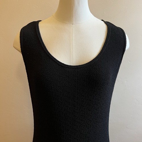 Vintage Jeffery & Dara schwarzes festliches stretchiges Maxikleid mit Jacke Gr. L - Bild 7 von 10
