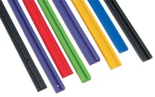 Garland Slides UHMW - Black - 21 - 59in #21-5900-1-01-01