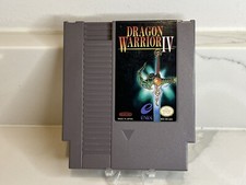 Dragon Warrior IV - 1992 NES Nintendo Game - Cart Only - TESTED!