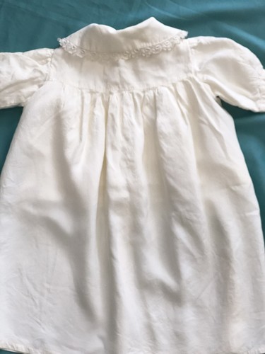 Vintage Christening Gown  5 Piece Gown Slip Coat And 2 Hats - Picture 7 of 12