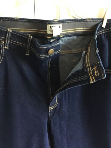 Pre-owned pair of Men's Duke Haband jeans Size 44/M Blue Elastic Waist Band - Picture 2 of 4